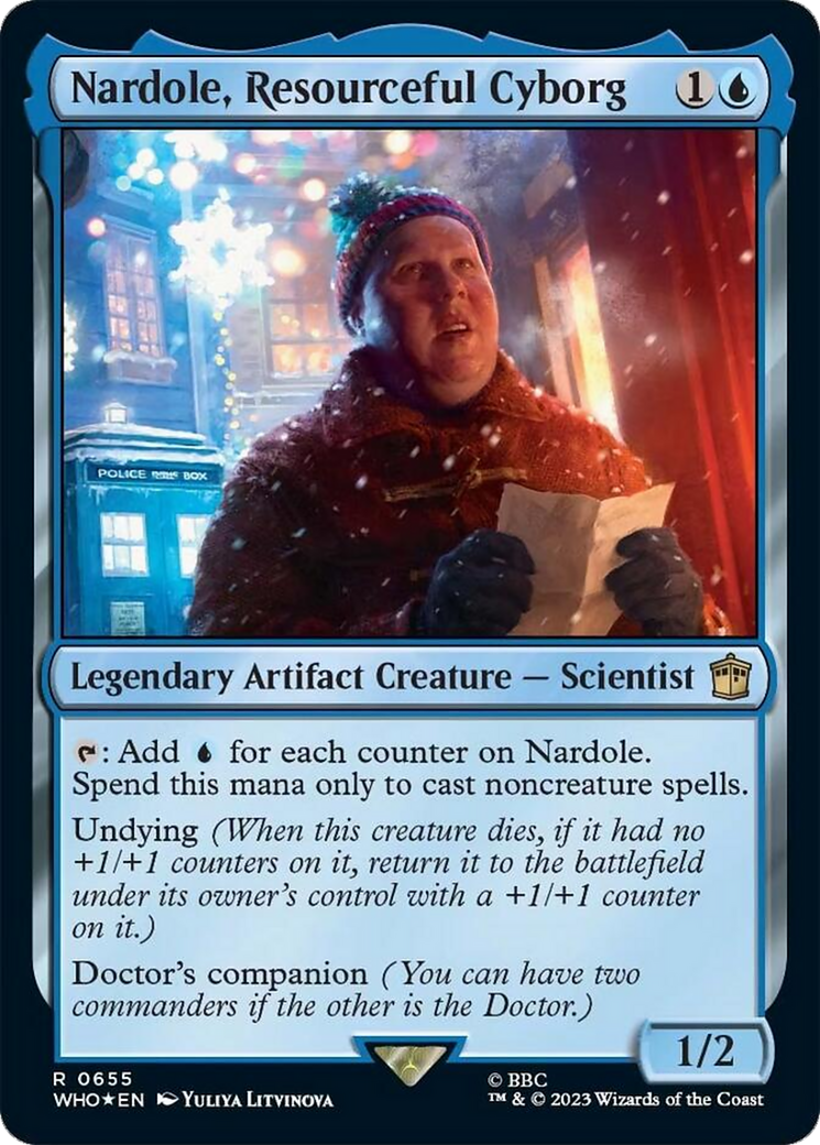 Nardole, Resourceful Cyborg (Surge Foil) [Doctor Who] - Trinity Hobby