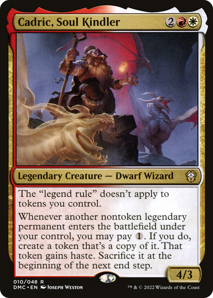 Cadric, Soul Kindler [Dominaria United Commander] - Trinity Hobby