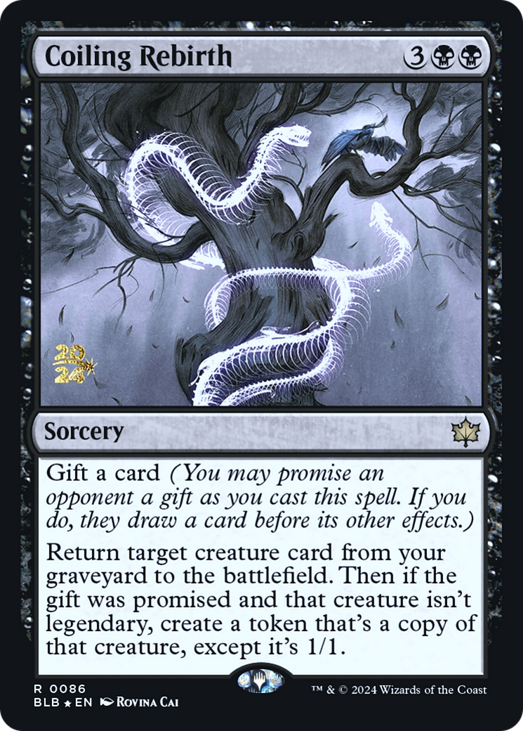 Coiling Rebirth [Bloomburrow Prerelease Promos] - Trinity Hobby