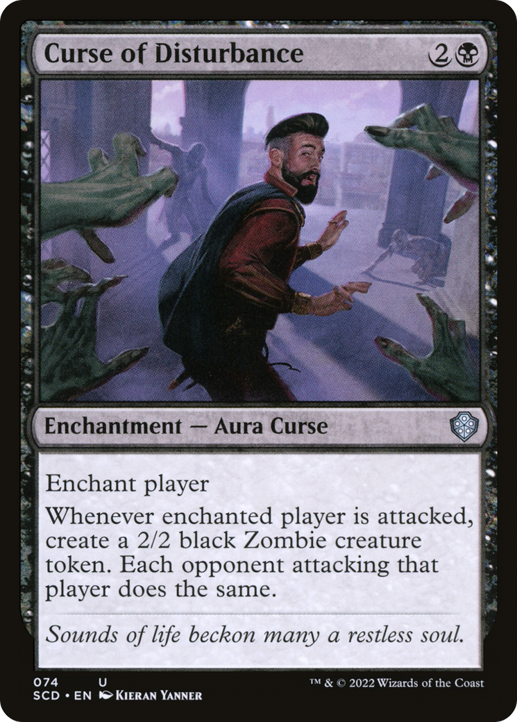 Curse of Disturbance [Starter Commander Decks] - Trinity Hobby
