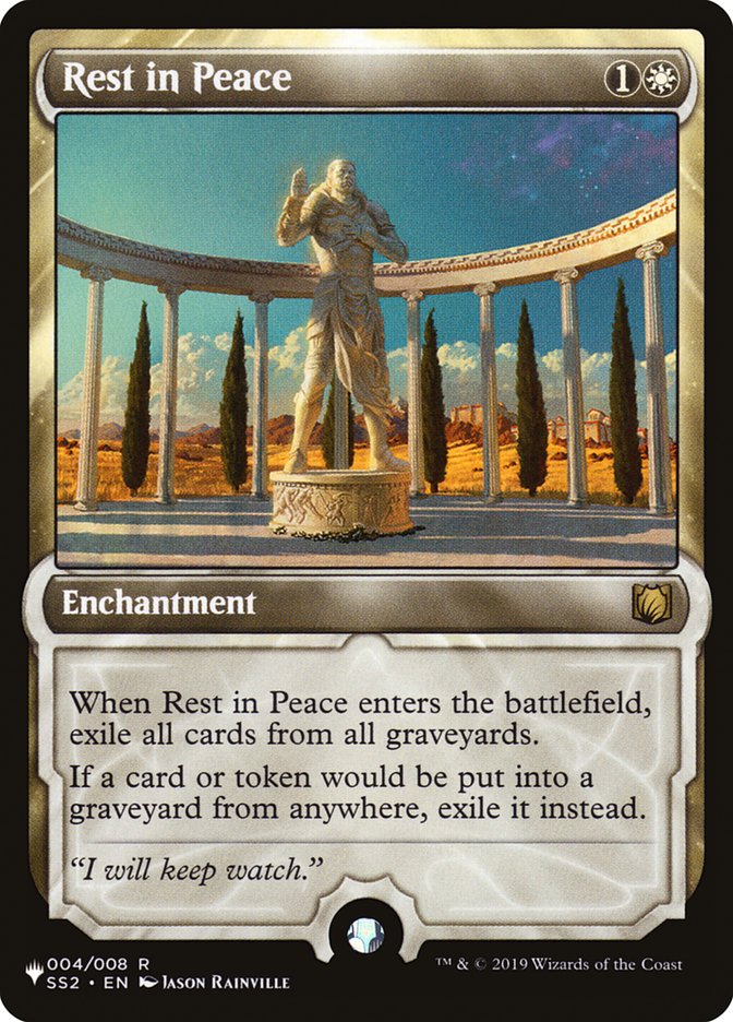 Rest in Peace [The List] - Trinity Hobby