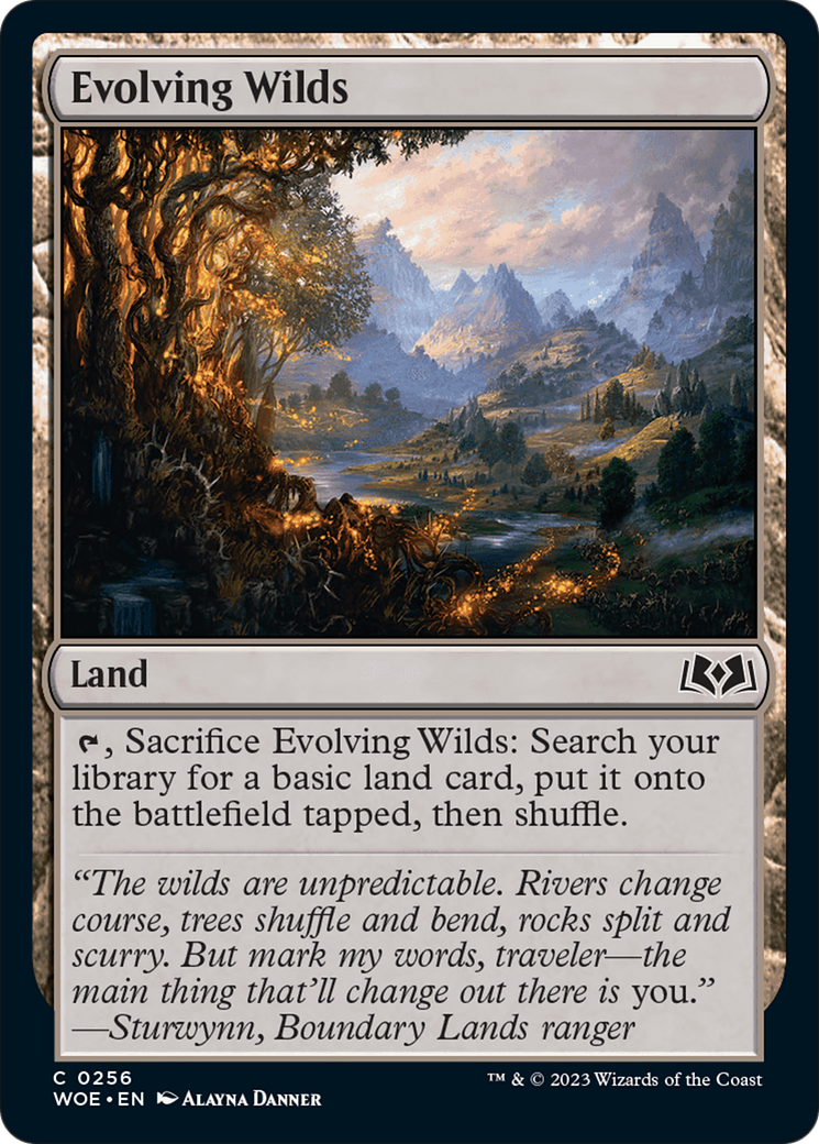 Evolving Wilds [Wilds of Eldraine] - Trinity Hobby