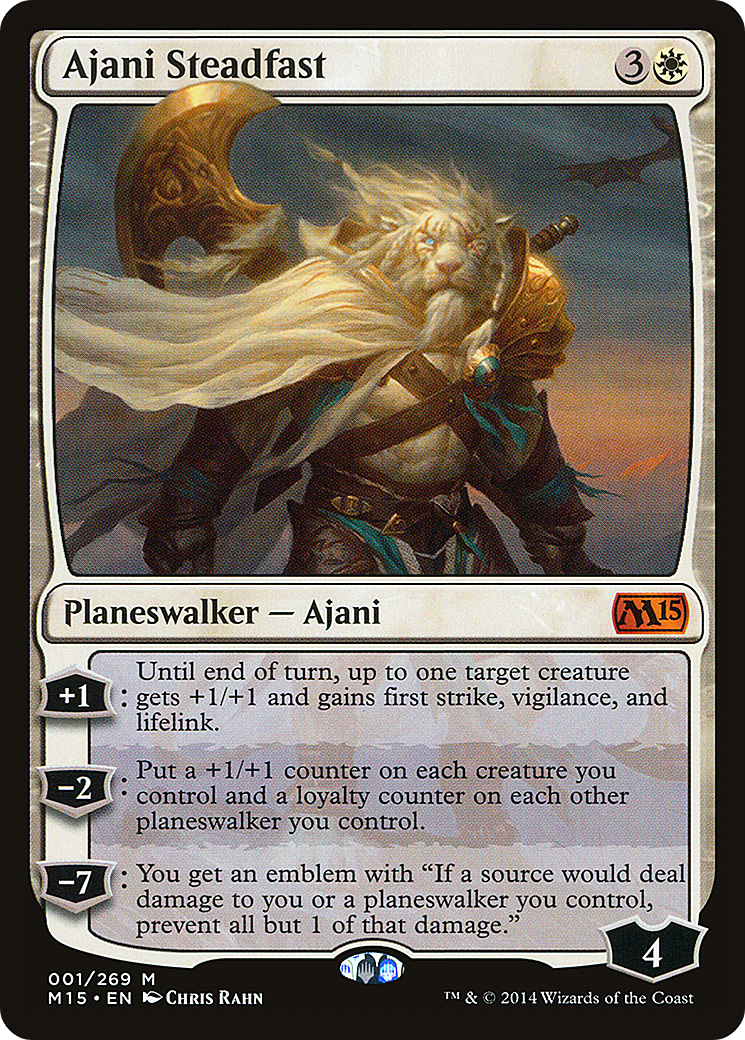 Ajani Steadfast [Magic 2015] - Trinity Hobby