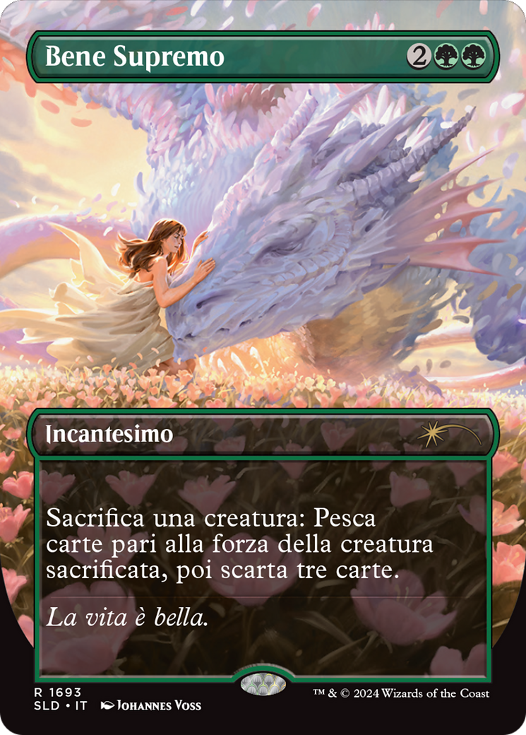 Greater Good  [Foil]  (SLD-1693) - [Secret Lair Drop] (Borderless) - Trinity Hobby