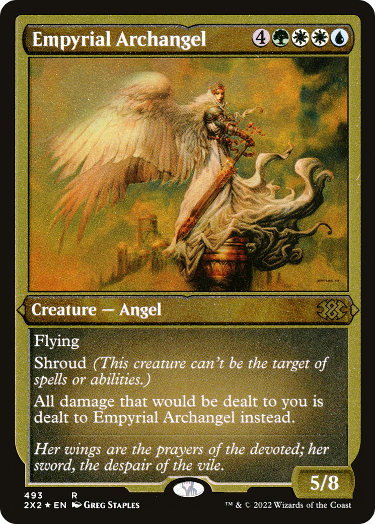 Empyrial Archangel  [Foil]  (2X2-493) - [Double Masters 2022] - Trinity Hobby