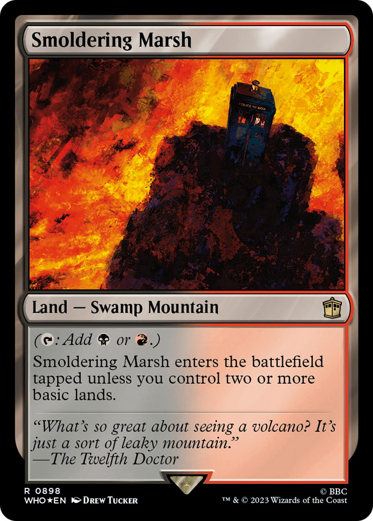 Smoldering Marsh (Surge Foil) [Doctor Who] - Trinity Hobby