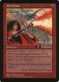 Pyroblast (3rd Place) (Oversized) [Oversize Cards] - Trinity Hobby
