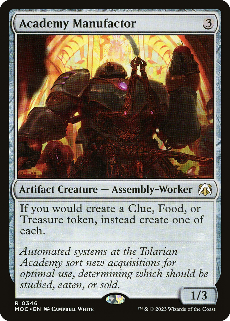 Academy Manufactor [March of the Machine Commander] - Trinity Hobby