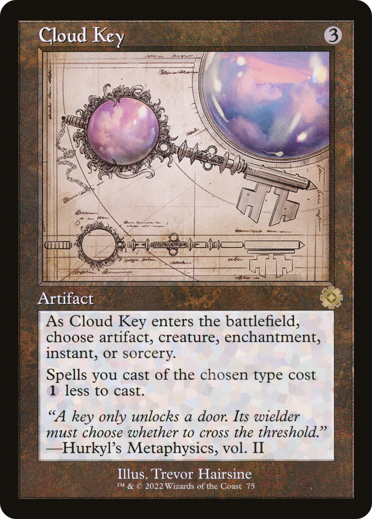 Cloud Key (Retro Schematic) [The Brothers' War Retro Artifacts] - Trinity Hobby