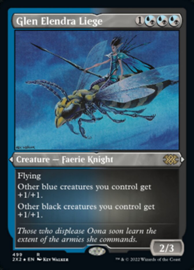 Glen Elendra Liege (Foil Etched) [Double Masters 2022] - Trinity Hobby