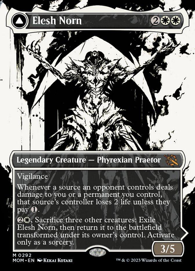 Elesh Norn // The Argent Etchings (Showcase Planar Booster Fun) [March of the Machine] - Trinity Hobby