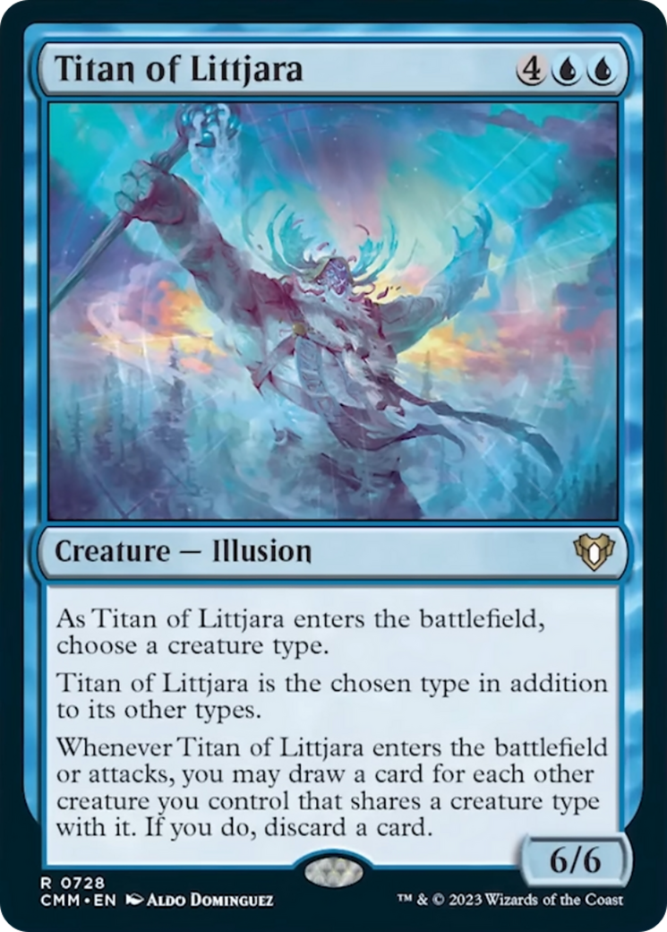 Titan of Littjara [Commander Masters] - Trinity Hobby