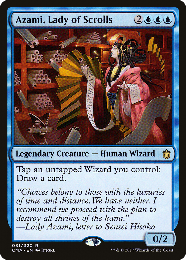Azami, Lady of Scrolls [Commander Anthology] - Trinity Hobby