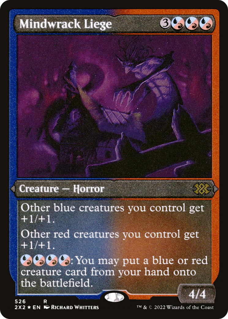 Mindwrack Liege (Foil Etched)  [Foil]  (2X2-526) - [Double Masters 2022] - Trinity Hobby