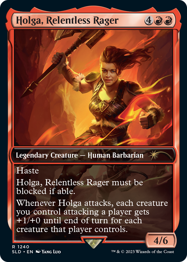 Holga, Relentless Rager [Secret Lair Drop Series] - Trinity Hobby