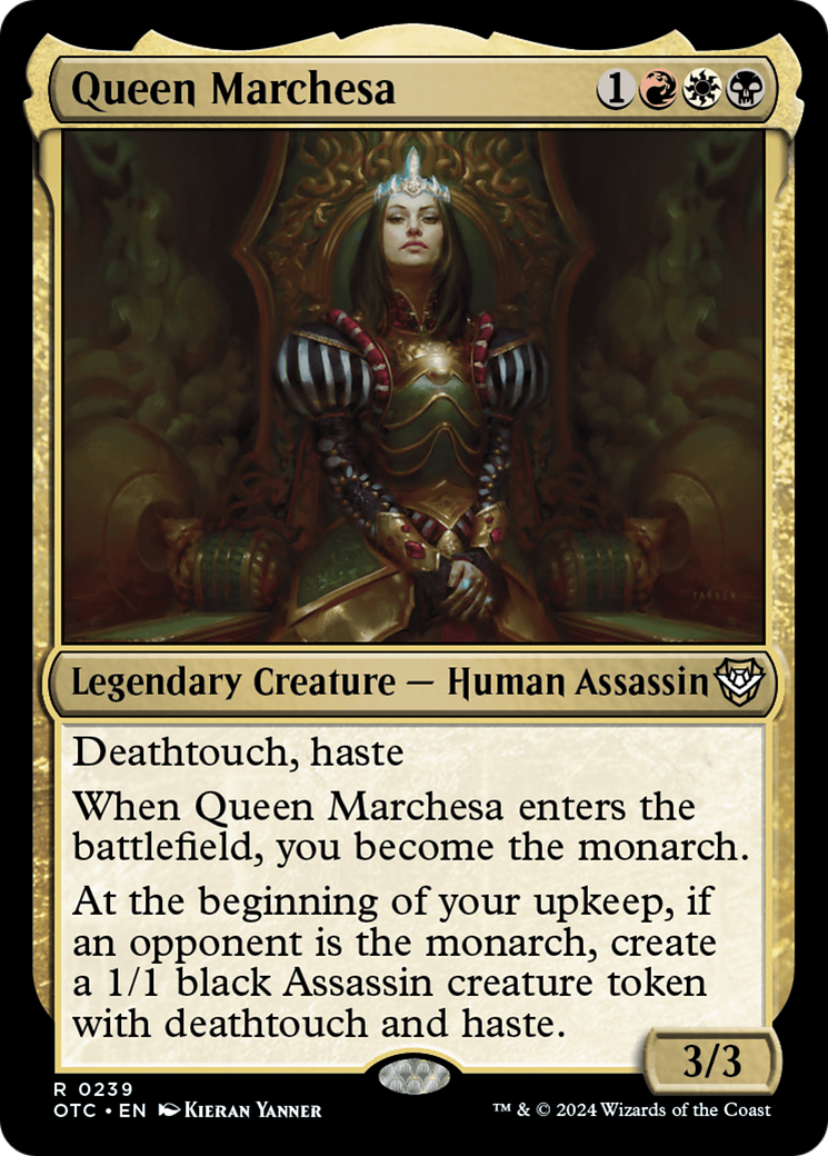 Queen Marchesa [Outlaws of Thunder Junction Commander] - Trinity Hobby