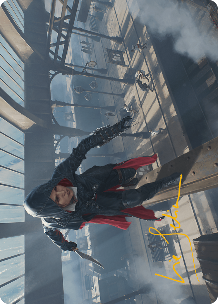 Evie Frye Art Card (Gold-Stamped Signature)  (ASACR-001) - [Assassin's Creed Art Series] (Borderless) - Trinity Hobby