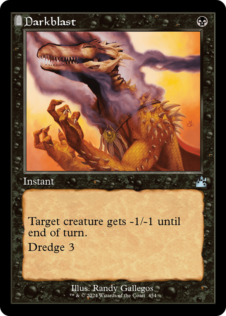 Darkblast (Retro Frame) [Ravnica Remastered] - Trinity Hobby