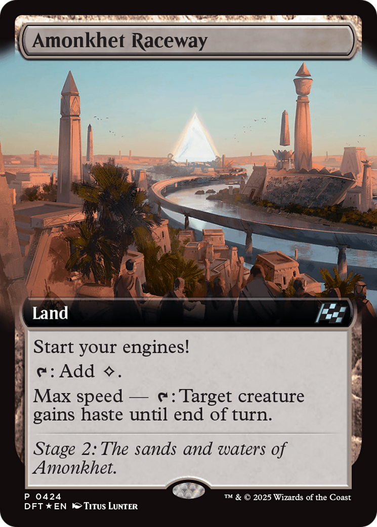 Amonkhet Raceway (Extended Art) [Aetherdrift] - Trinity Hobby