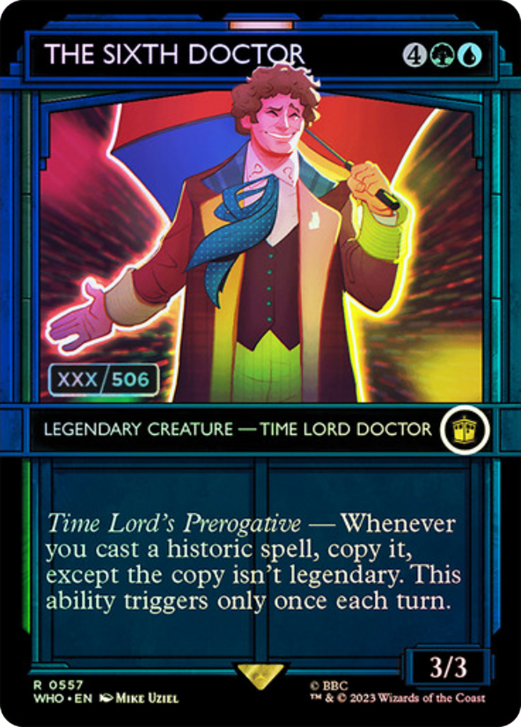 The Sixth Doctor (Serial Numbered) [Doctor Who] - Trinity Hobby