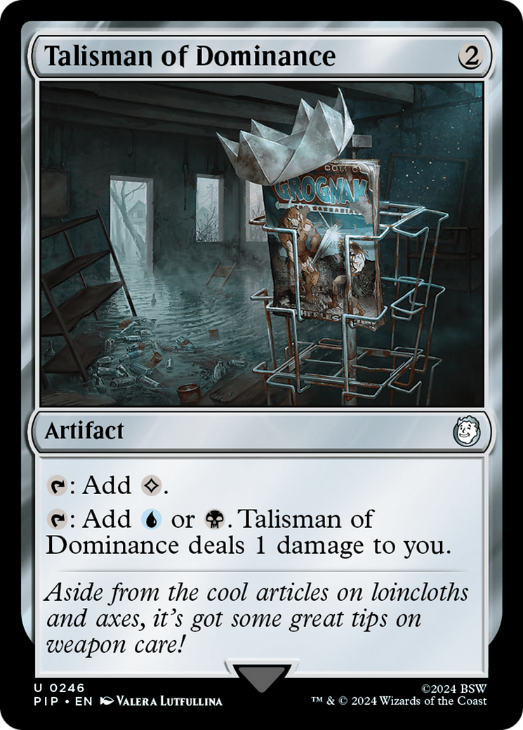 Talisman of Dominance [Fallout] - Trinity Hobby