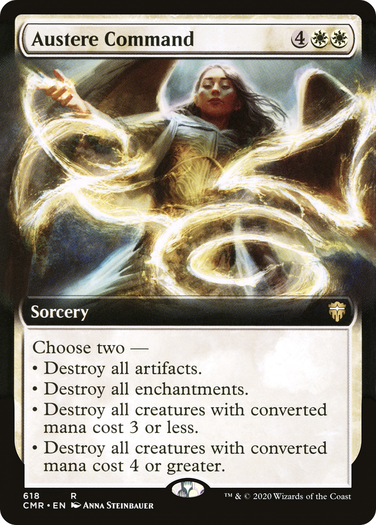 Austere Command (Extended Art) [Commander Legends] - Trinity Hobby