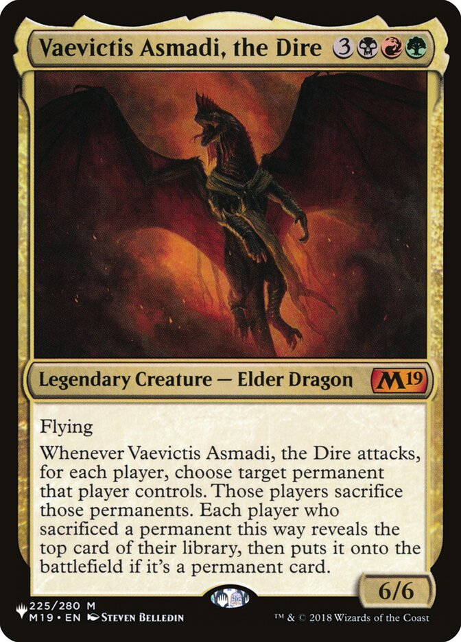 Vaevictis Asmadi, the Dire [The List] - Trinity Hobby