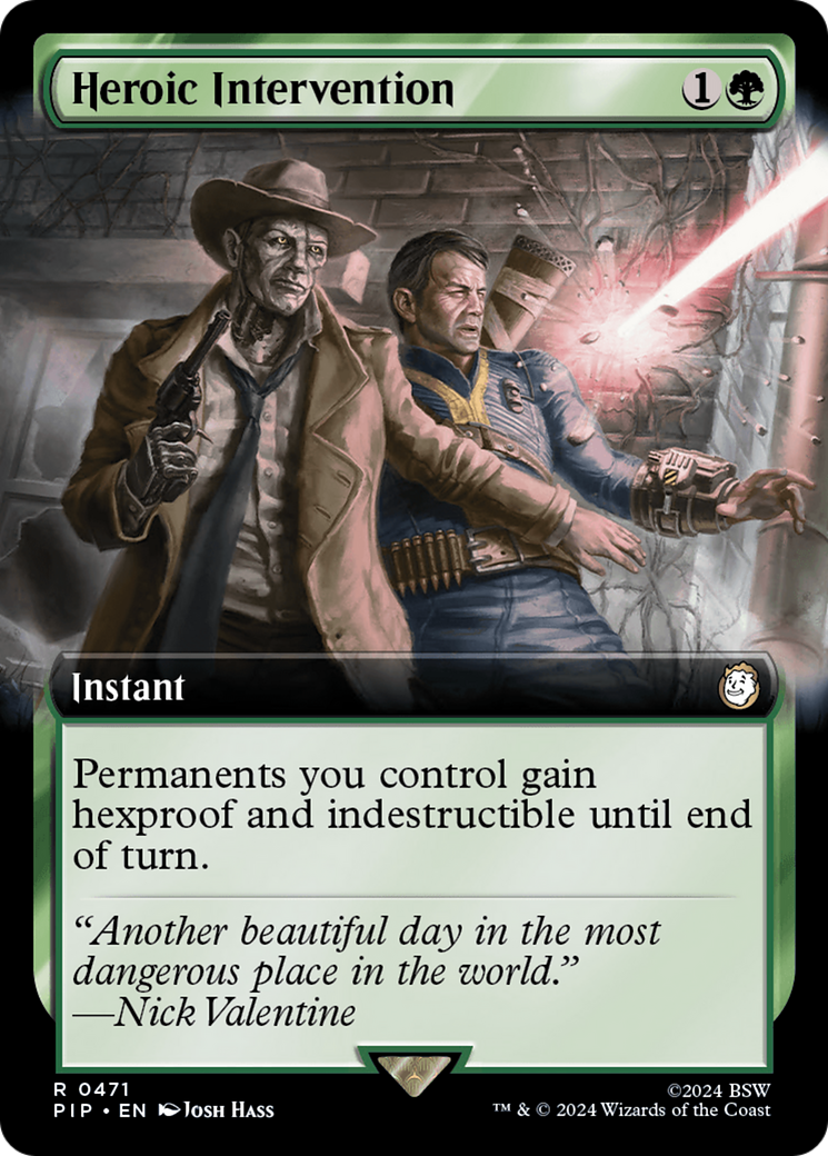 Heroic Intervention (Extended Art) [Fallout] - Trinity Hobby