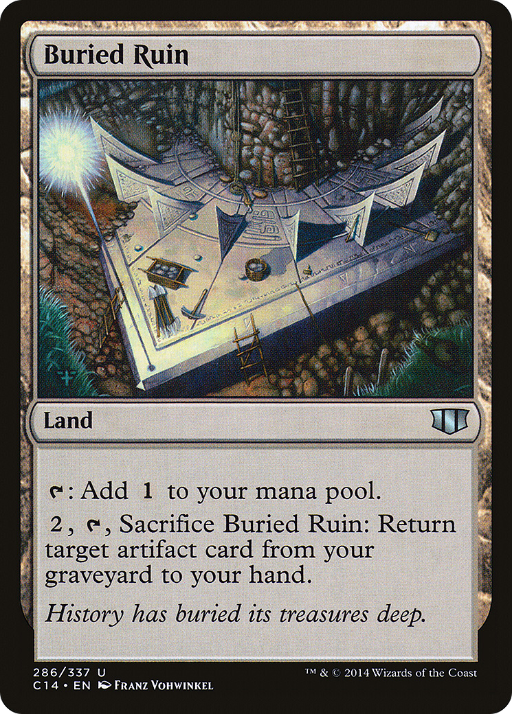 Buried Ruin [Commander 2014] - Trinity Hobby