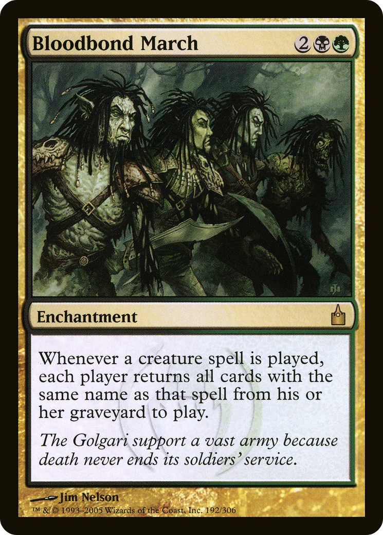 Bloodbond March [Ravnica: City of Guilds] - Trinity Hobby