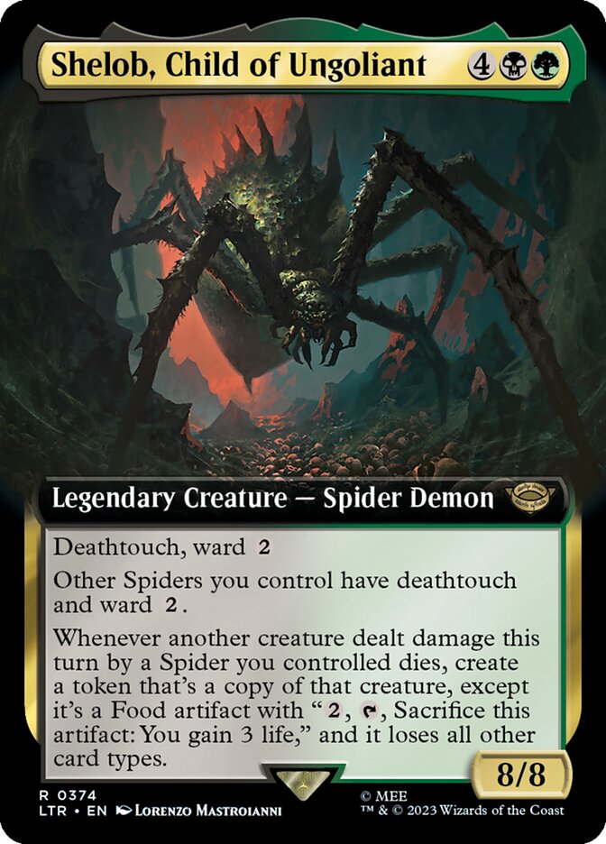 Shelob, Child of Ungoliant (Extended Art) [The Lord of the Rings: Tales of Middle-Earth] - Trinity Hobby
