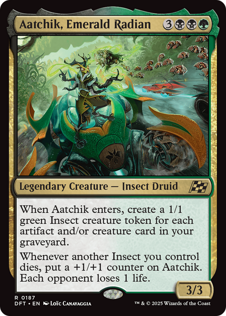 Aatchik, Emerald Radian [Aetherdrift] - Trinity Hobby