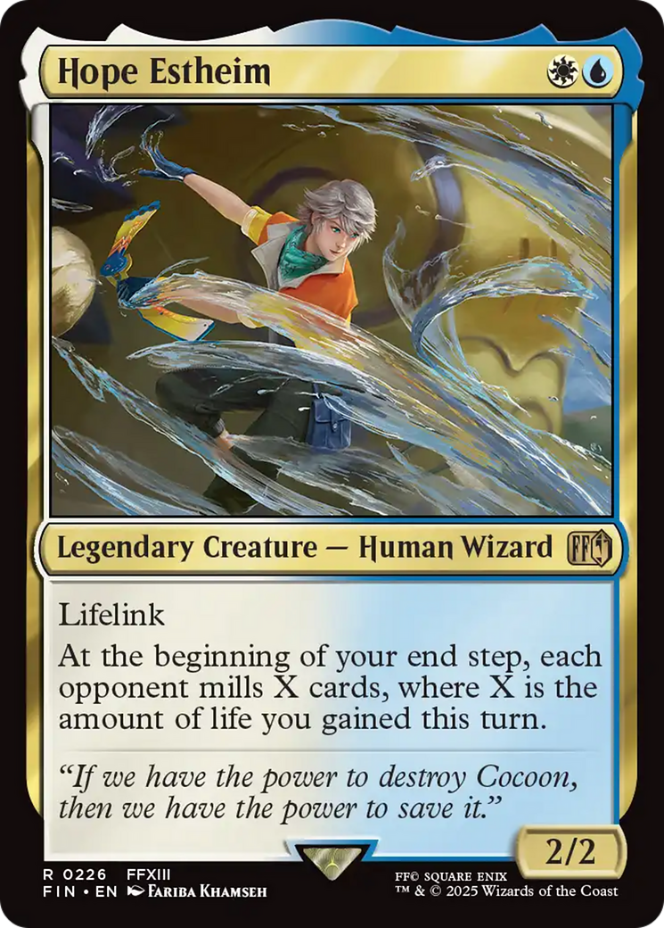 Hope Estheim  [Foil]  (FIN-226) - [FINAL FANTASY] - Trinity Hobby