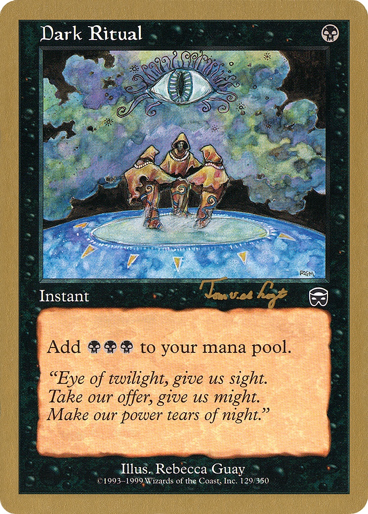 Dark Ritual (Tom van de Logt) [World Championship Decks 2001] - Trinity Hobby