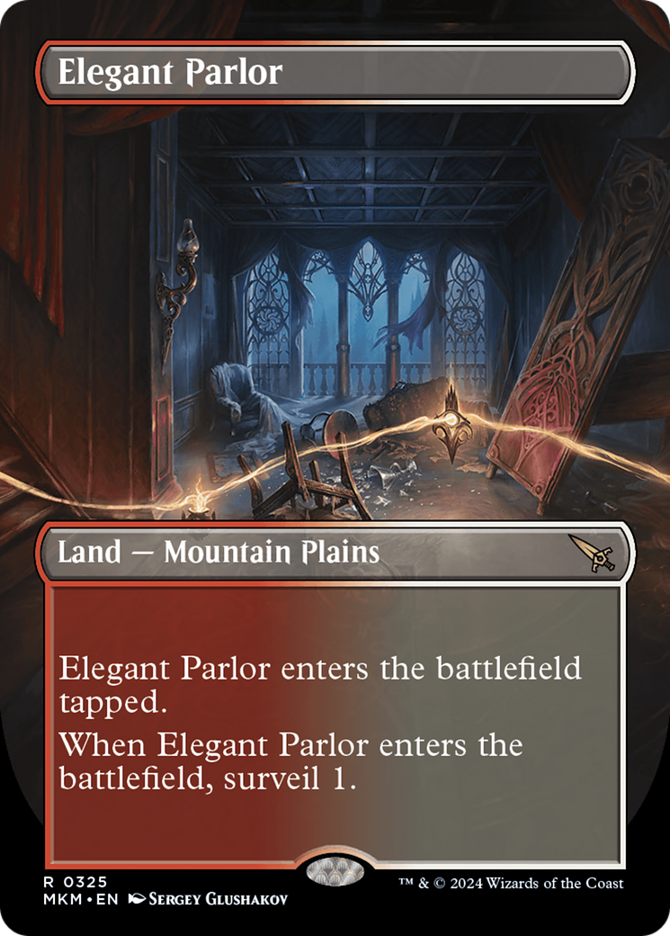 Elegant Parlor (Borderless) [Murders at Karlov Manor] - Trinity Hobby