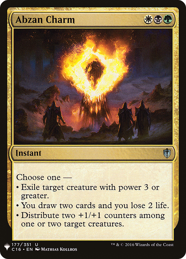 Abzan Charm [Mystery Booster] - Trinity Hobby