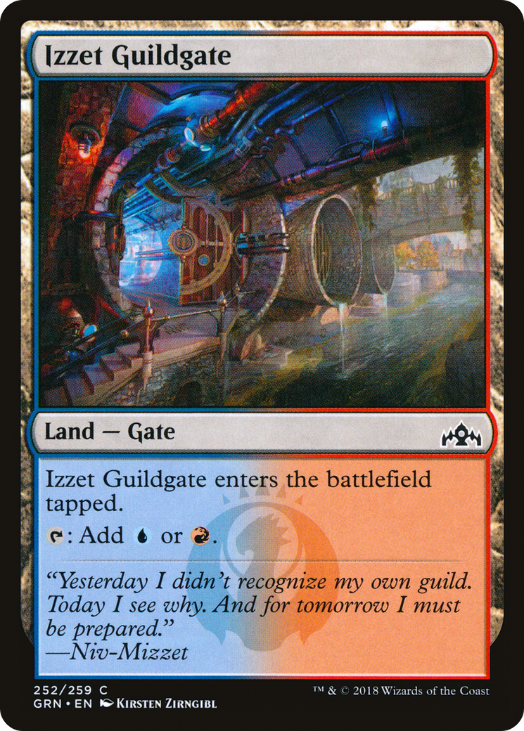 Porte de la guilde d'Izzet (252/259) [Guildes de Ravnica] 