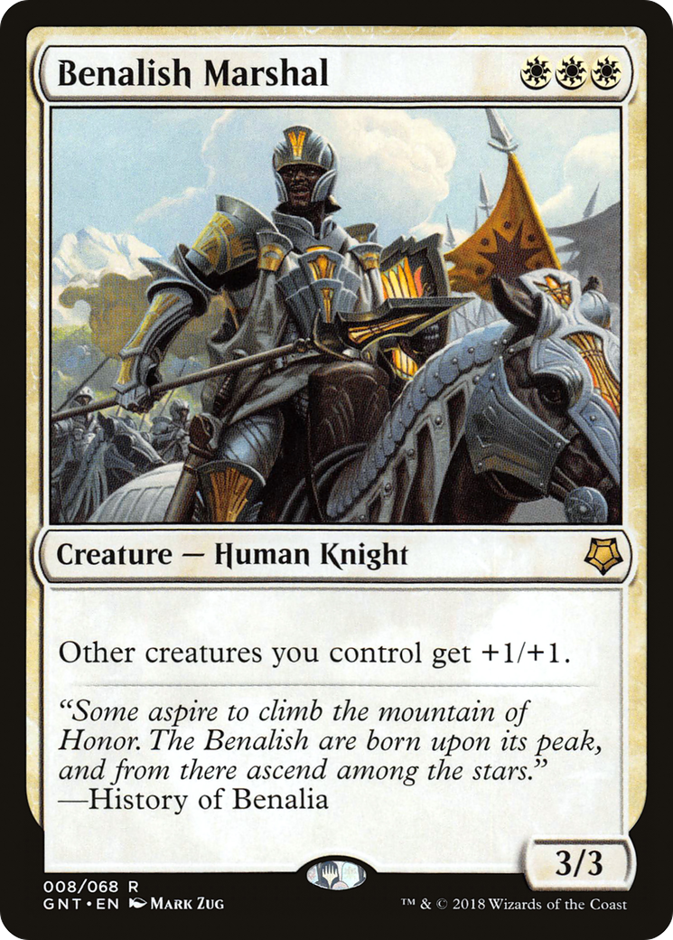 Benalish Marshal [Game Night 2018] - Trinity Hobby
