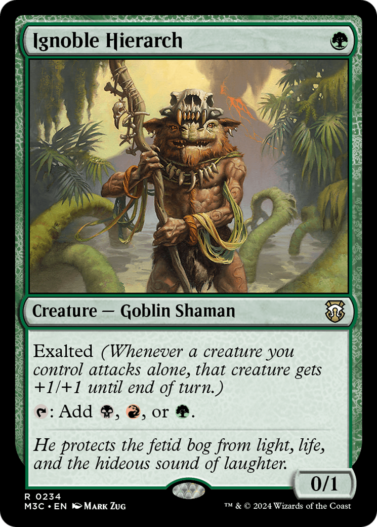 Ignoble Hierarch  [Foil]  (M3C-234) - [Modern Horizons 3 Commander] - Trinity Hobby