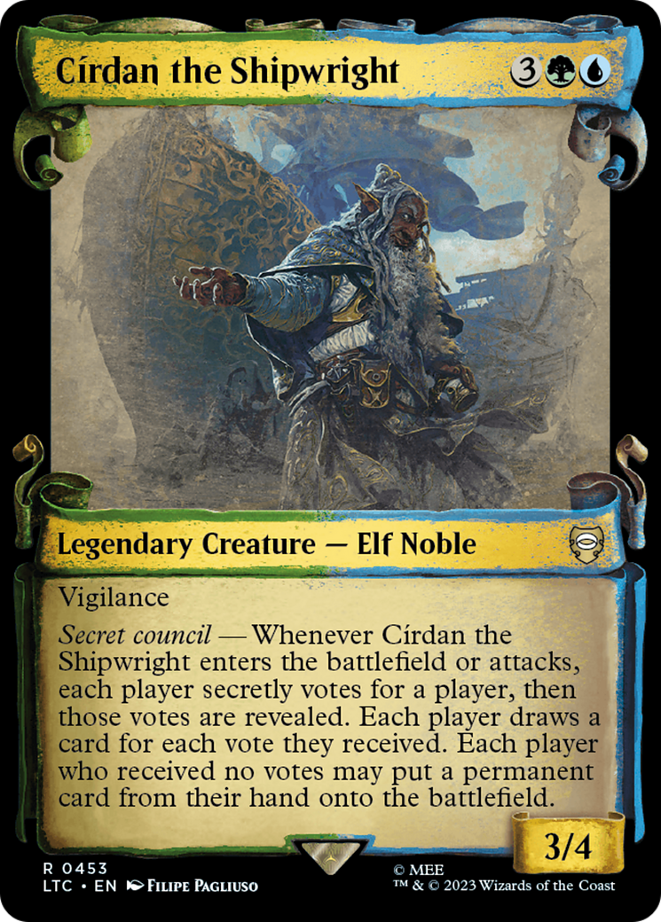Cirdan the Shipwright [The Lord of the Rings: Tales of Middle-Earth Commander Showcase Scrolls] - Trinity Hobby