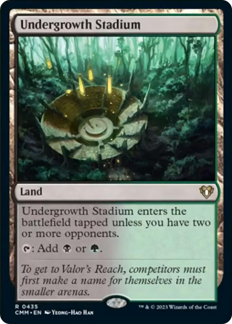 Undergrowth Stadium [Commander Masters] - Trinity Hobby