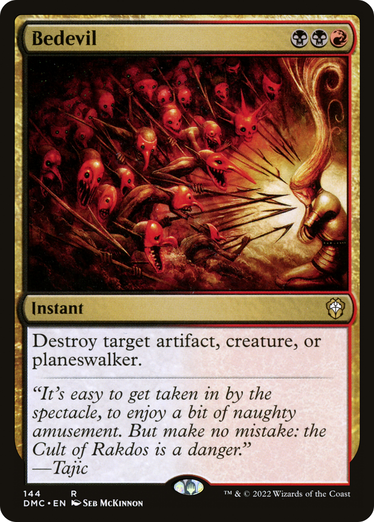 Bedevil [Dominaria United Commander] - Trinity Hobby