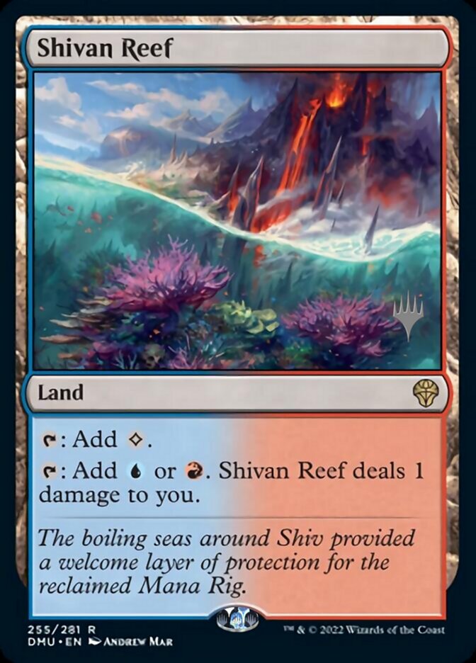 Shivan Reef (Promo Pack) [Dominaria United Promos] - Trinity Hobby