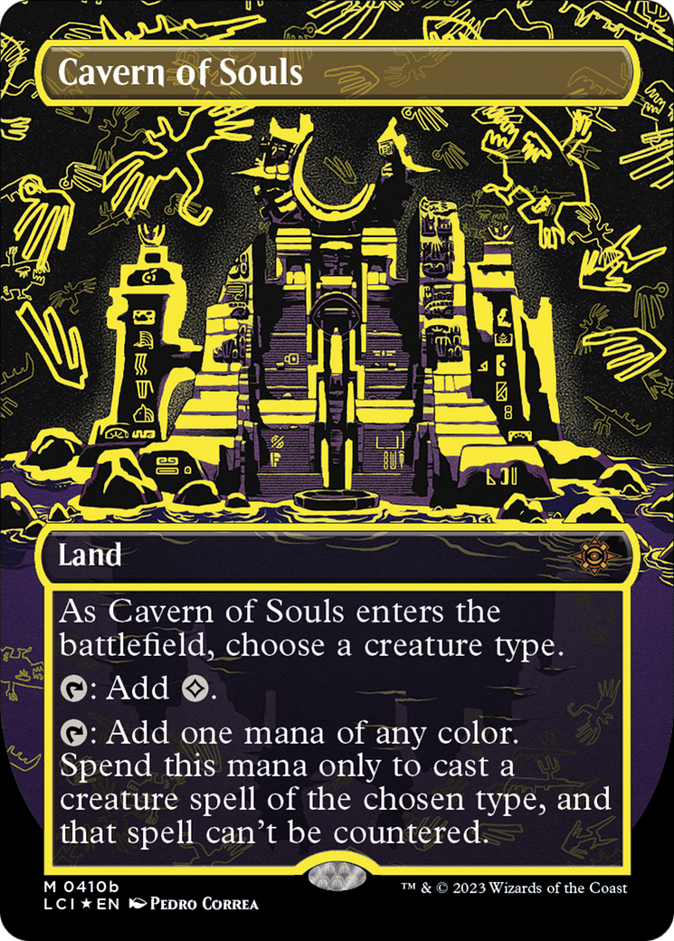 Cavern of Souls (0410b) (Borderless) [The Lost Caverns of Ixalan] - Trinity Hobby
