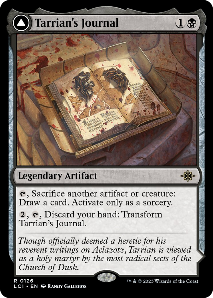 Tarrian's Journal // The Tomb of Aclazotz [The Lost Caverns of Ixalan] - Trinity Hobby