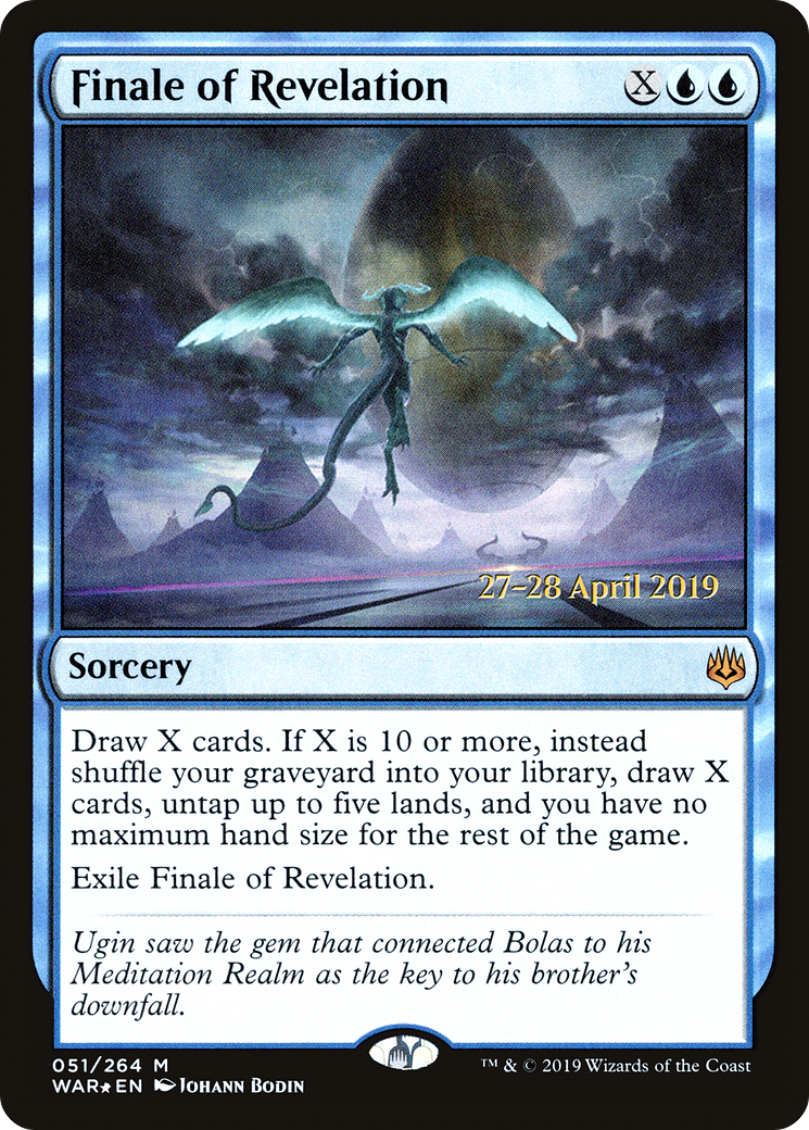 Finale de Révélation [Promos d'avant-première de War of the Spark] 