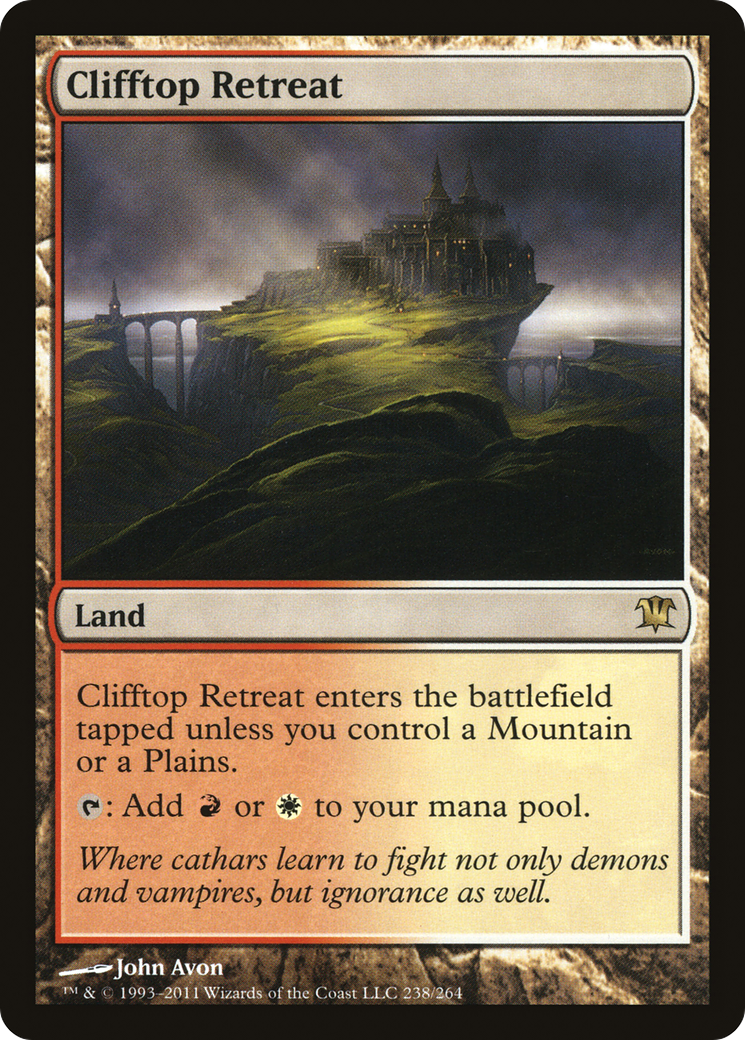 Clifftop Retreat [Innistrad] - Trinity Hobby