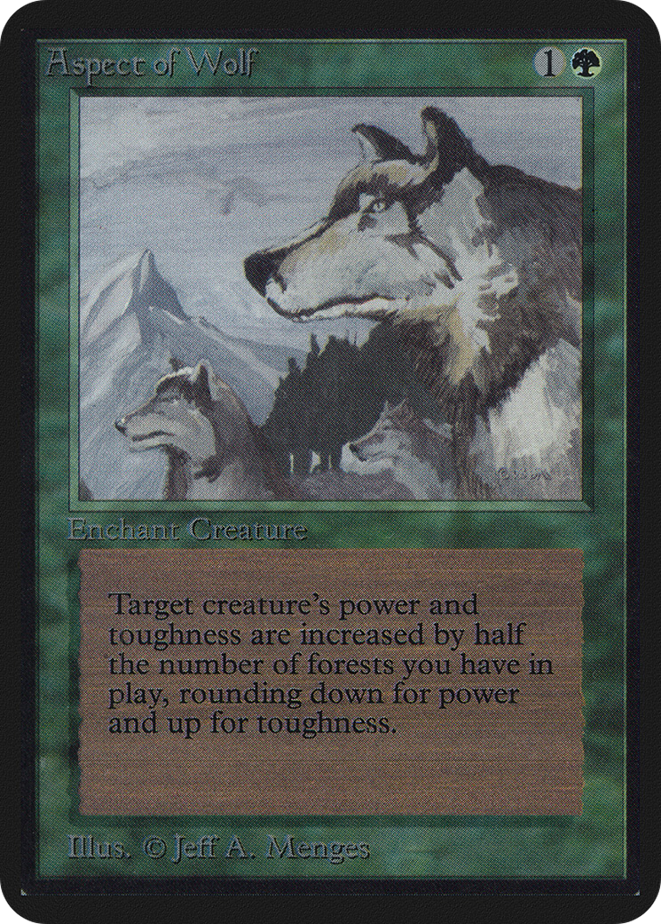 Aspect of Wolf [Alpha Edition] - Trinity Hobby