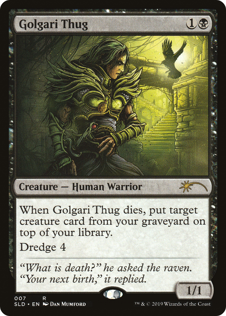 Golgari Thug [Secret Lair Drop Series] - Trinity Hobby