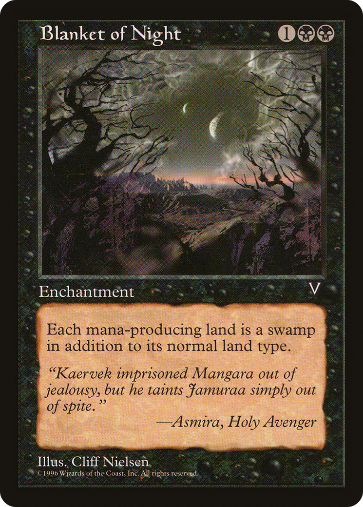 Blanket of Night [Visions] - Trinity Hobby